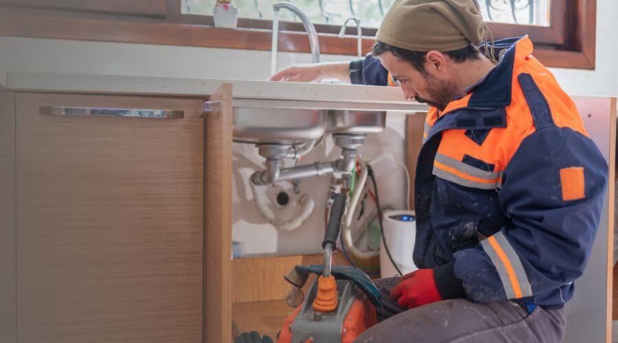 leaky faucet repair in Indianola, WA